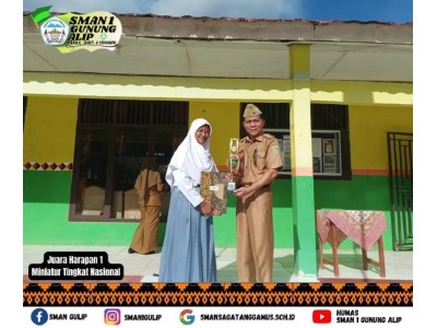 Juara Harapan 1 Miniatur Tingkat Nasional