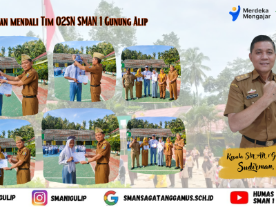 Penyerahan mendali tim 02SN 2024