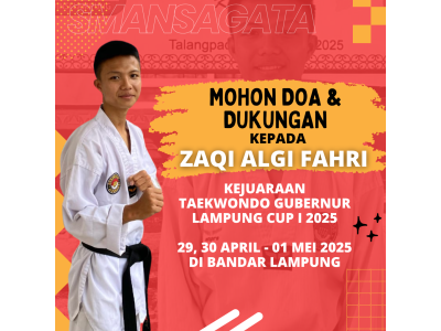 Mohon doa dan dukungan