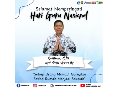 Hari Guru Nasional Ke 79