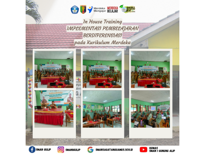 IN HOUSE TRAINING IMPLEMENTASI PEMBELAJARAN BERDIFERENSIASI PADA KURIKULUM MERDEKA