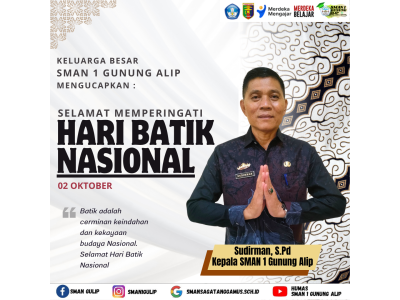 Hari Batik Nasional 2024
