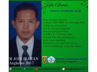 M JODI IRAWAN