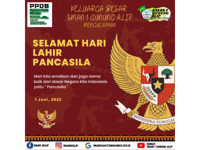Selamat Hari Lahir Pancasila