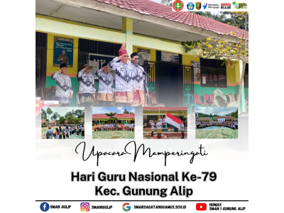Hari Guru Nasional Ke 79