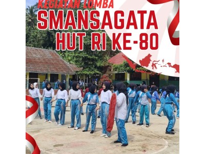 Perlombaan siswa siswi dalam rangka HUT RI Ke 80