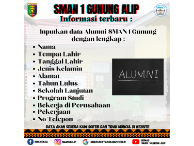 Pengumuman Alumni
