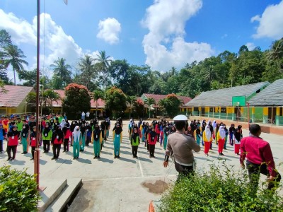 Pemberian Materi PBB Dari Kepolisian Polres Tanggamus