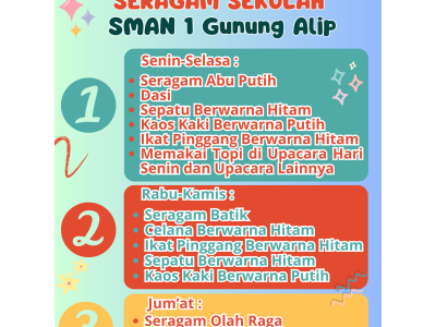 Peraturan Seragam Sekolah