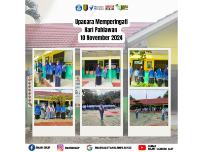 Upacara Memperingati Hari Pahlawan 2024