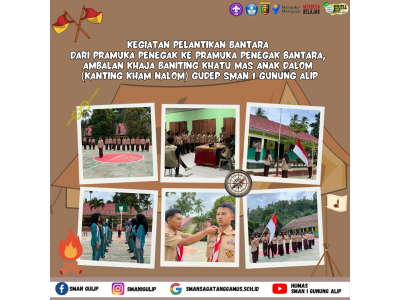 Kegiatan Pelantikan Bantara